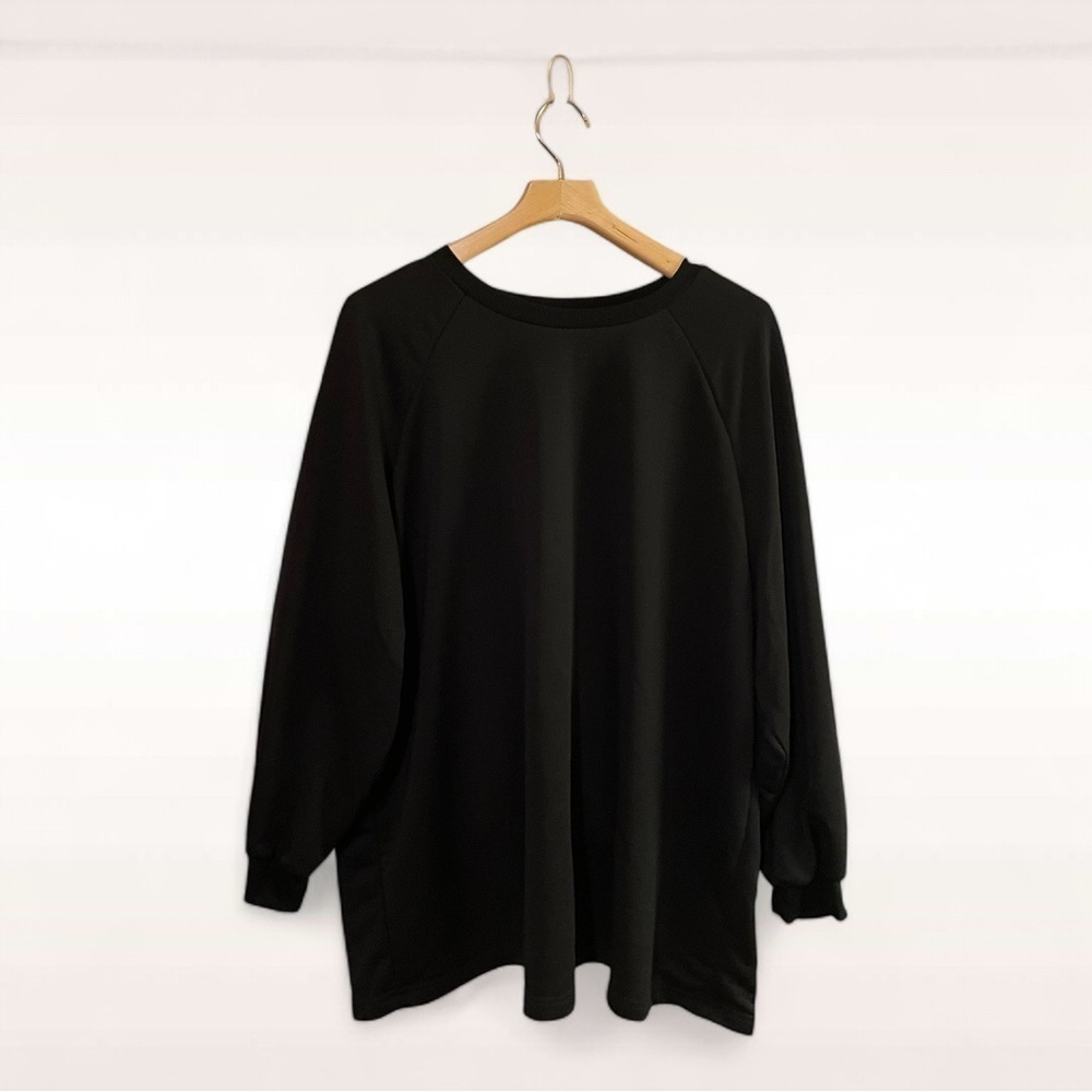 Shein Curve Women's Bow Back Sweatshirt